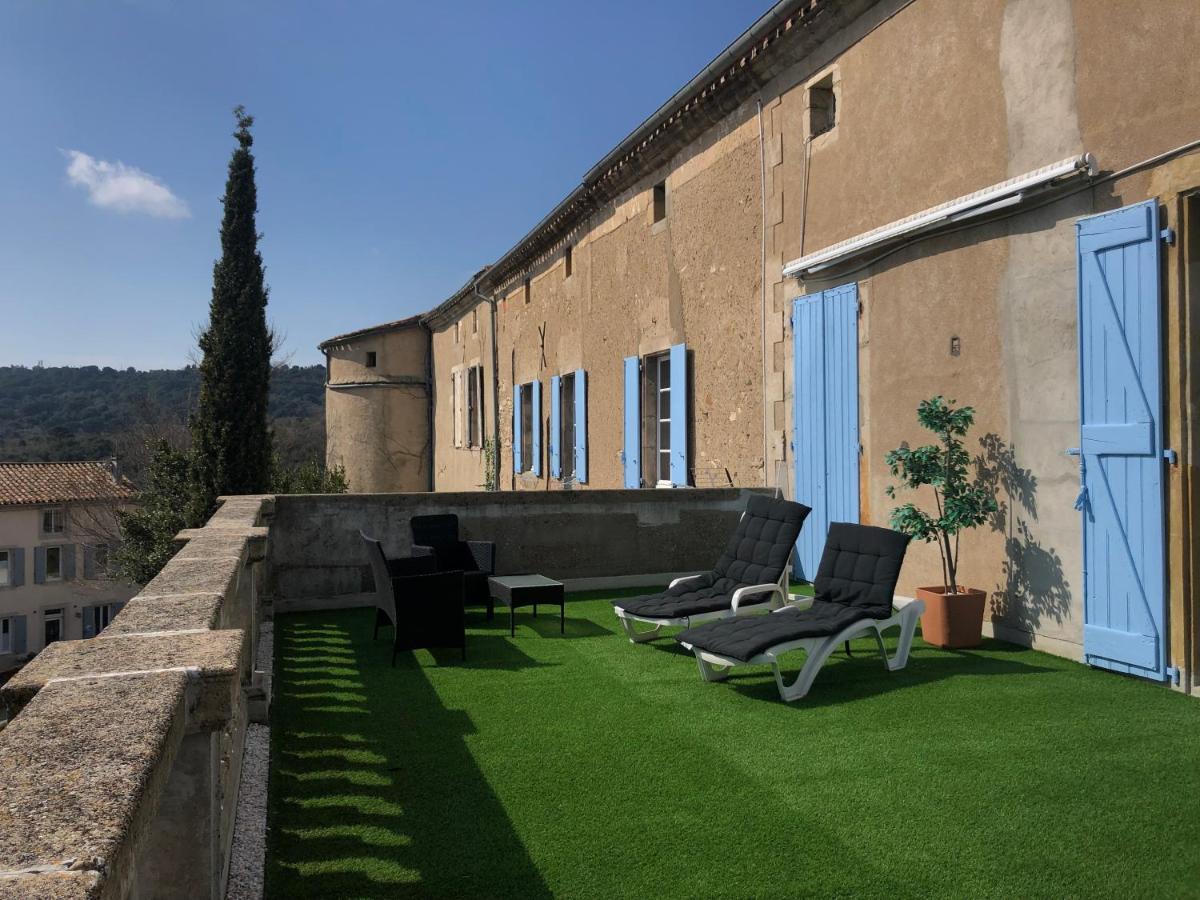 Maison De Mallast Montolieu Bagian luar foto